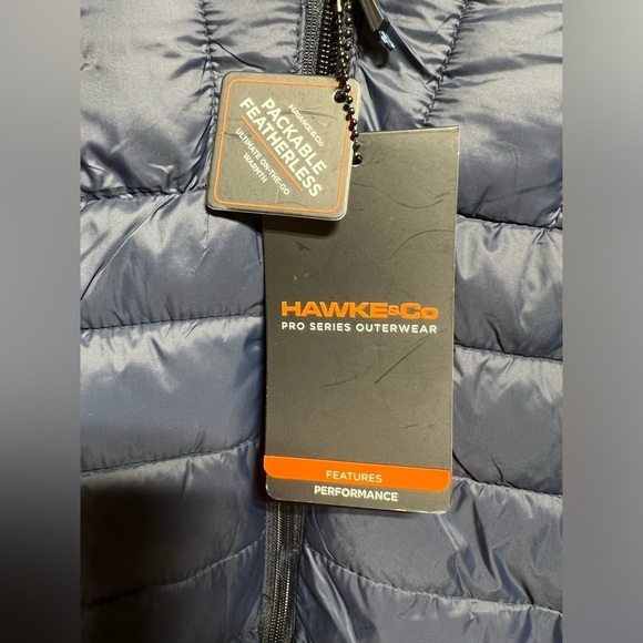 Hawke & Co. Navy Packable Down Jacket- Size XXL - Picture 3 of 11